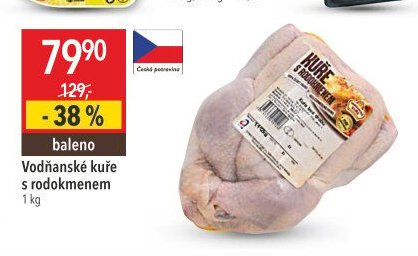 Vodňanské kuře s rodokmenem
