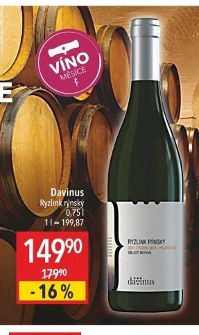 Davinus Ryzlink rýnský