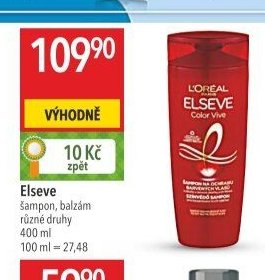 Elseve šampon, balzám