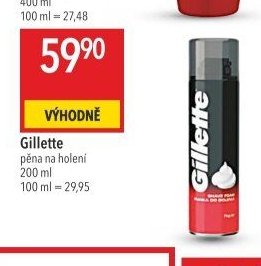 Gillette pěna na holení