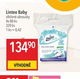 Linteo Baby vlhčené ubrousky