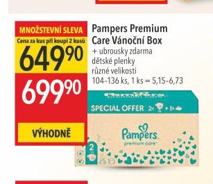 Pampers Premium Care Vánoční Box