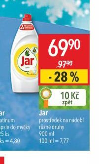 Jar prostředek na nádobí 900 ml