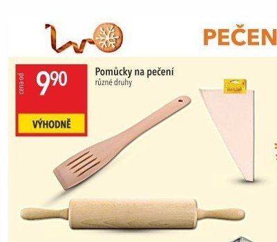 Pomůcky na pečení, různé druhy