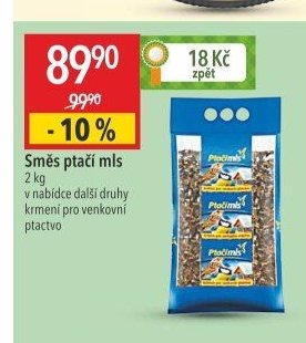 Směs ptačí mls 2 kg