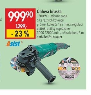 Úhlová bruska 1200 W