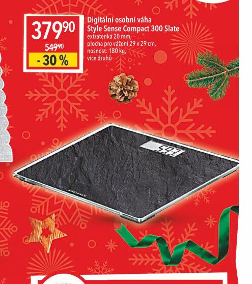 Digitální osobní váha Style Sense Compact 300 Slate