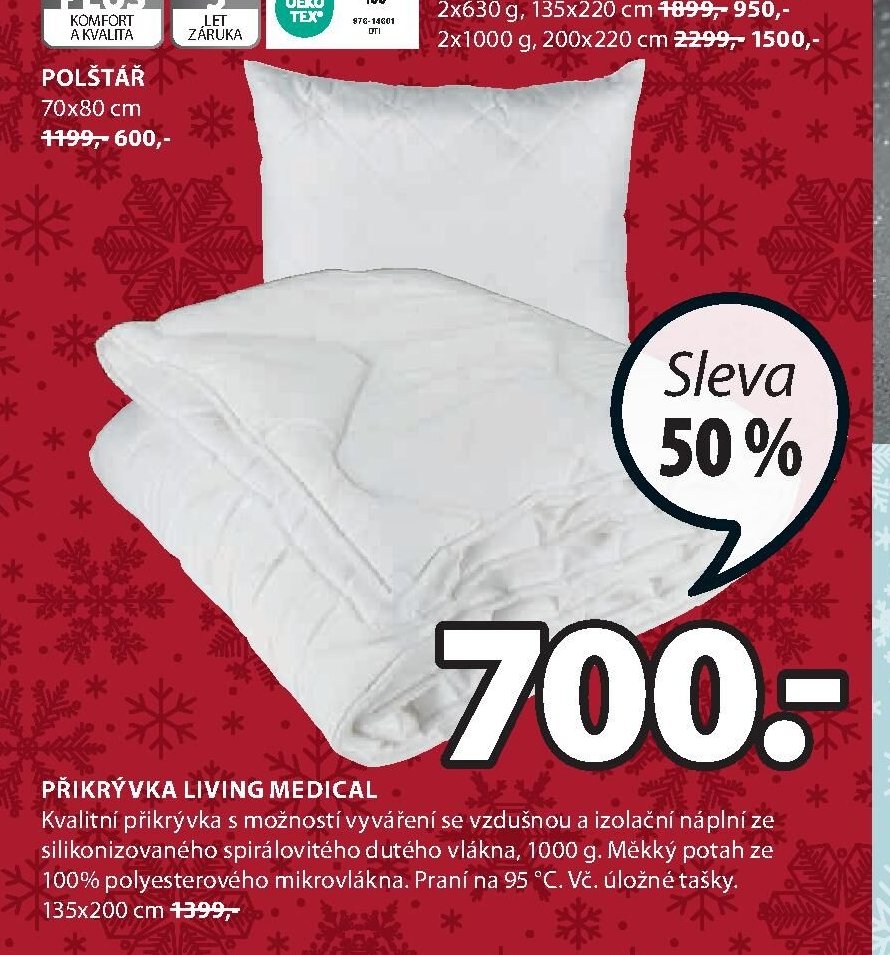 Přikrývka LIVING MEDICAL - Jysk akcniletaky.com