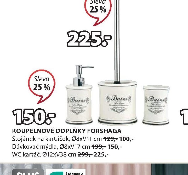 Koupelnové doplňky FORSHAGA