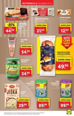 akční leták Lidl 14.12.2023-17.12.2023