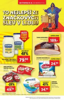 akční leták Lidl 14.12.2023-17.12.2023