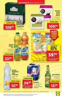 akční leták Lidl 14.12.2023-17.12.2023