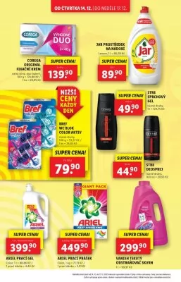 akční leták Lidl 14.12.2023-17.12.2023