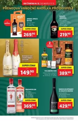 akční leták Lidl 14.12.2023-17.12.2023