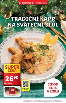 akční leták Lidl 14.12.2023-17.12.2023