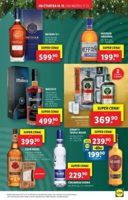 akční leták Lidl 14.12.2023-17.12.2023