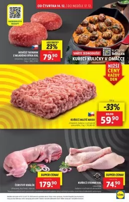 akční leták Lidl 14.12.2023-17.12.2023