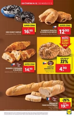 akční leták Lidl 14.12.2023-17.12.2023