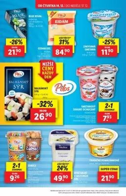 akční leták Lidl 14.12.2023-17.12.2023