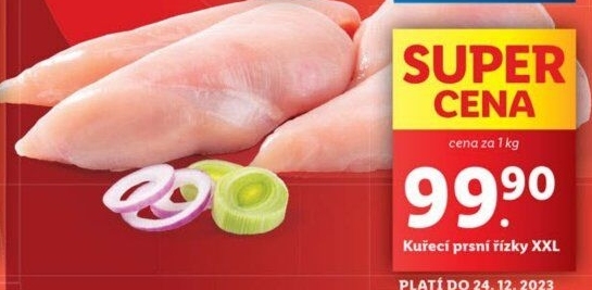 Kuřecí prsní řízky