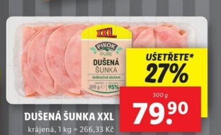 Šunka dušená Pure Pikok