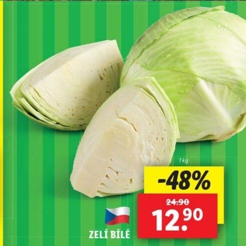 Zelí hlávkové bílé