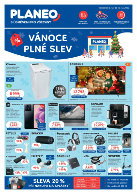 akční leták Planeo 8.12.2023-15.12.2023
