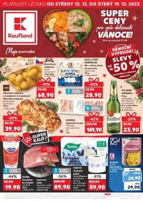 akční leták Kaufland 13.12.2023-19.12.2023