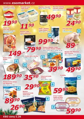 akční leták ESO MARKET 13.12.2023-31.12.2023