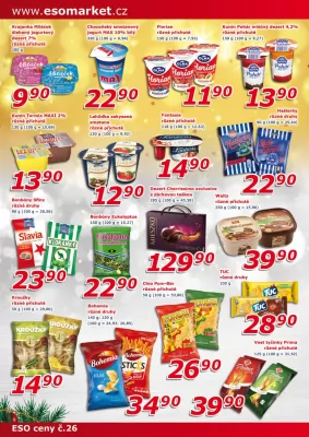 akční leták ESO MARKET 13.12.2023-31.12.2023