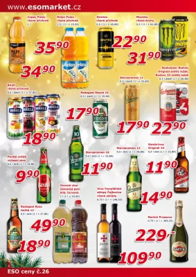 akční leták ESO MARKET 13.12.2023-31.12.2023