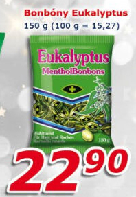Bonbony mentolové Eukalyptus