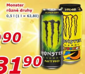 Energetický nápoj Monster Energy