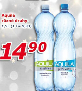 Přírodní voda Aquila