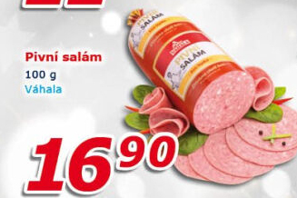 Salám pivní Váhala