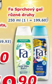 Sprchový gel Fa