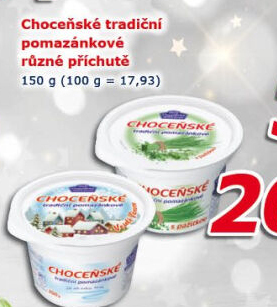 Tradiční pomazánkové Choceňské