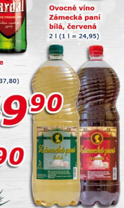 Víno stolní Zámecká paní