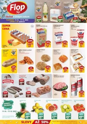 akční leták FLOP TOP 11.12.2023-17.12.2023