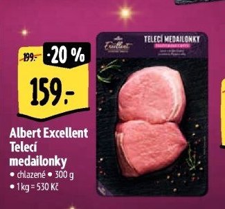 Albert Excellent Telecí medailonky