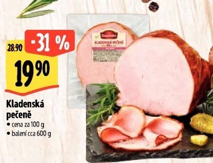 Kladenská pečeně Albertovo uzenářství