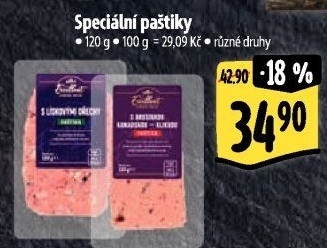 Paštiky speciální Albert Excellent