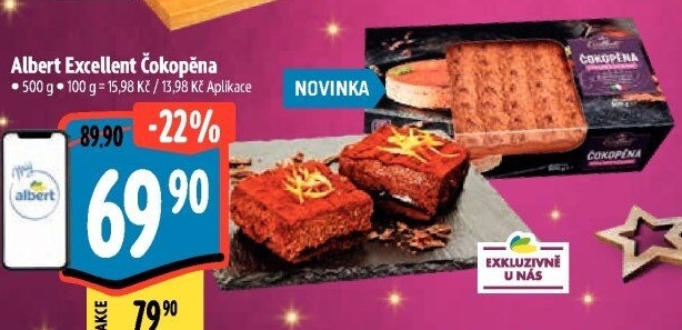 Pěna čokoládová Albert Excellent