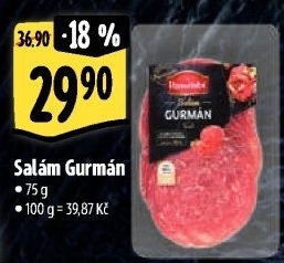 Salám Gurmán Premium Albertovo uzenářství