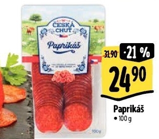 Salám Paprikáš Česká chuť