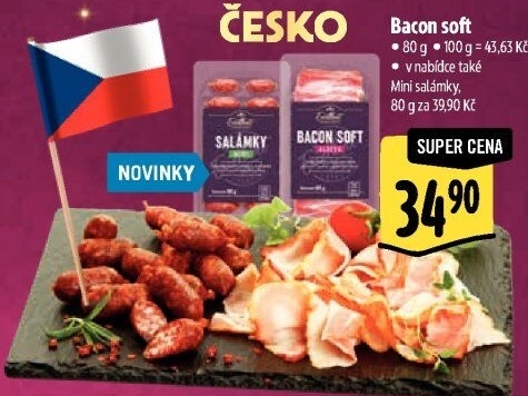 Slanina Bacon soft Albert Excellent