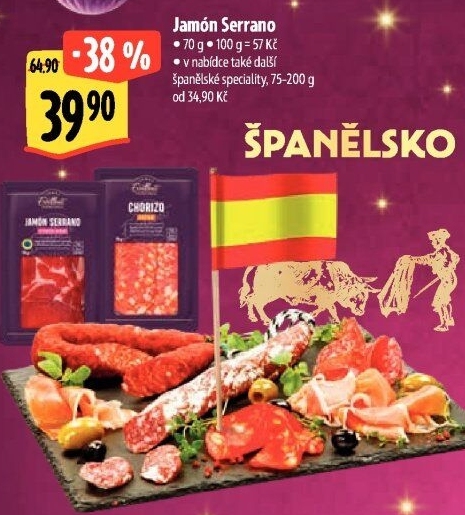 Šunka Jamón Serrano Albert Excellent