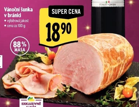 Šunka výběrová vánoční