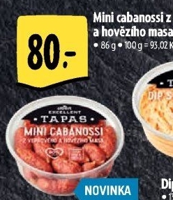 Tapas mini cabanossi Albert Excellent