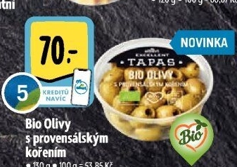 Tapas Olivy zelené bio Albert Excellent